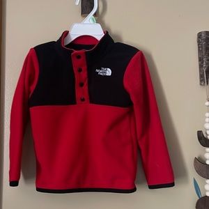 The North Face half button fleece